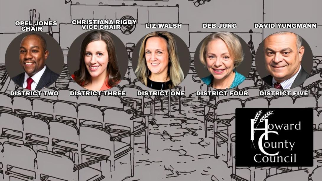 Howard County Council Appointments and County Council Election Results for 2026